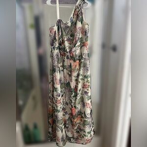 David’s Bridal floral dress